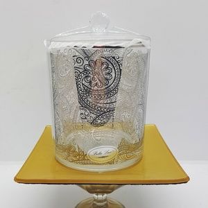 Bella Lux Glass Canister Cottonball